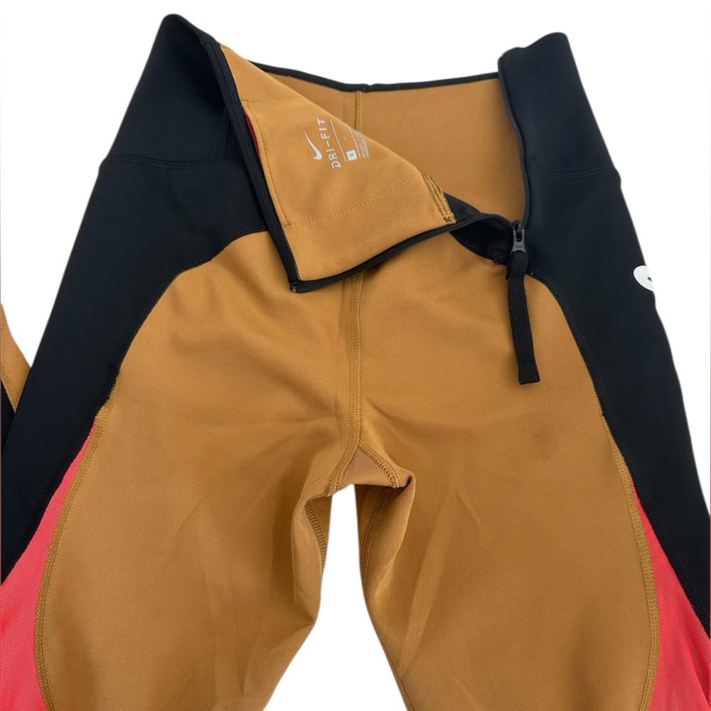 Nike High Waist Colorblock Athletic Leggings Size S - Picture 5 of 13